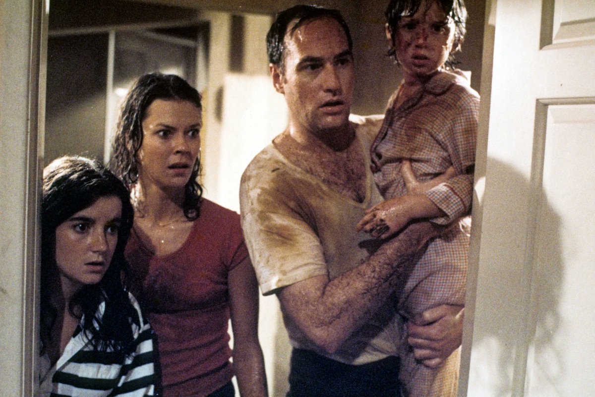 FilmMeditations's tweet photo. @HorrorCarnival Poltergeist is my top pick for favorite horror movie on the list. The eerie vibes, iconic 'They're here' line, and that creepy TV static get me every time. https://t.co/UTjGo7Vvpp