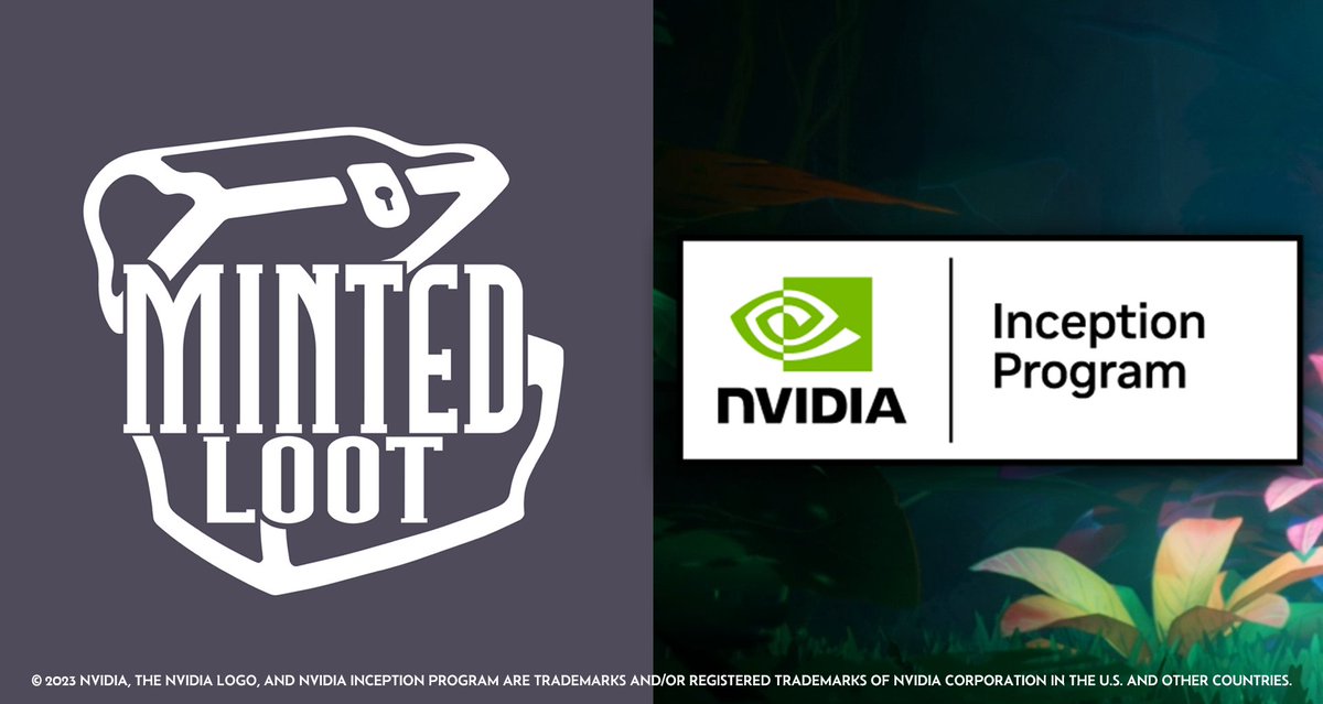 We are proud to announce Minted Loot Studios has become a member of the NVIDIA Inception Program!
#NVIDIAInception🤓