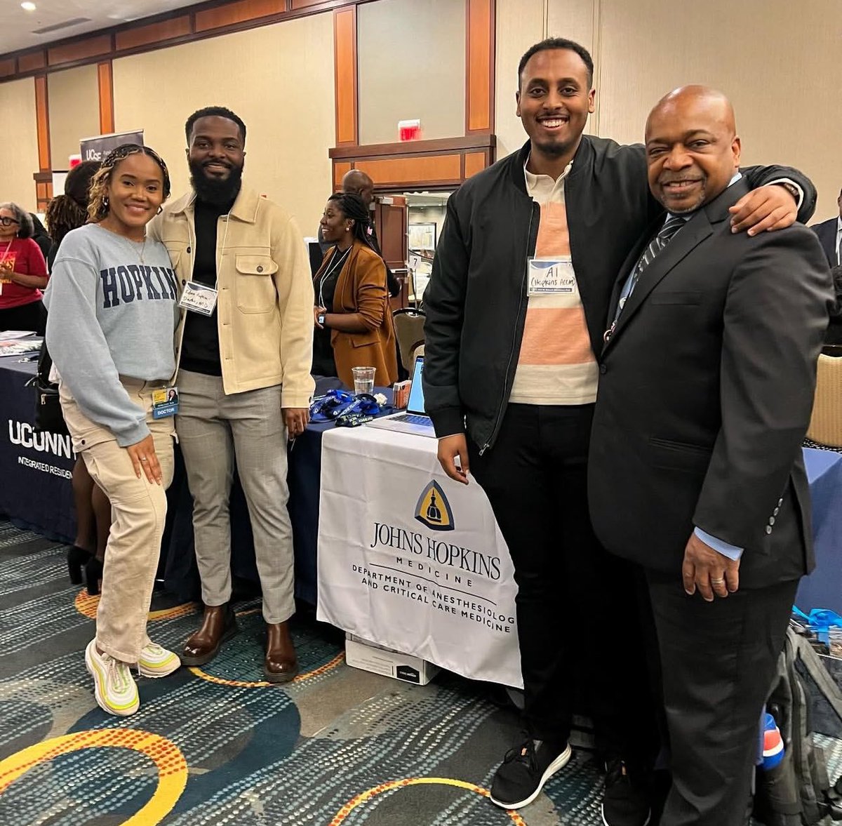 Dr. Banks and our incredible residents had a fantastic time at the Howard University College of Medicine Residency Fair this past weekend!