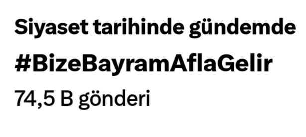 Saat 2 ye kadar 80 bin yapıyoruz arkadaşlar 

#BizeBayramAflaGelir 
<a href="/RTErdogan/">Recep Tayyip Erdoğan</a>