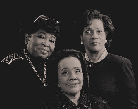 The GREATNESS in this photo…Happy birthday, #MyrlieEversWilliams! I celebrate your life and legacy. #WomensHistoryMonth #BettyShabazz #CorettaScottKing
