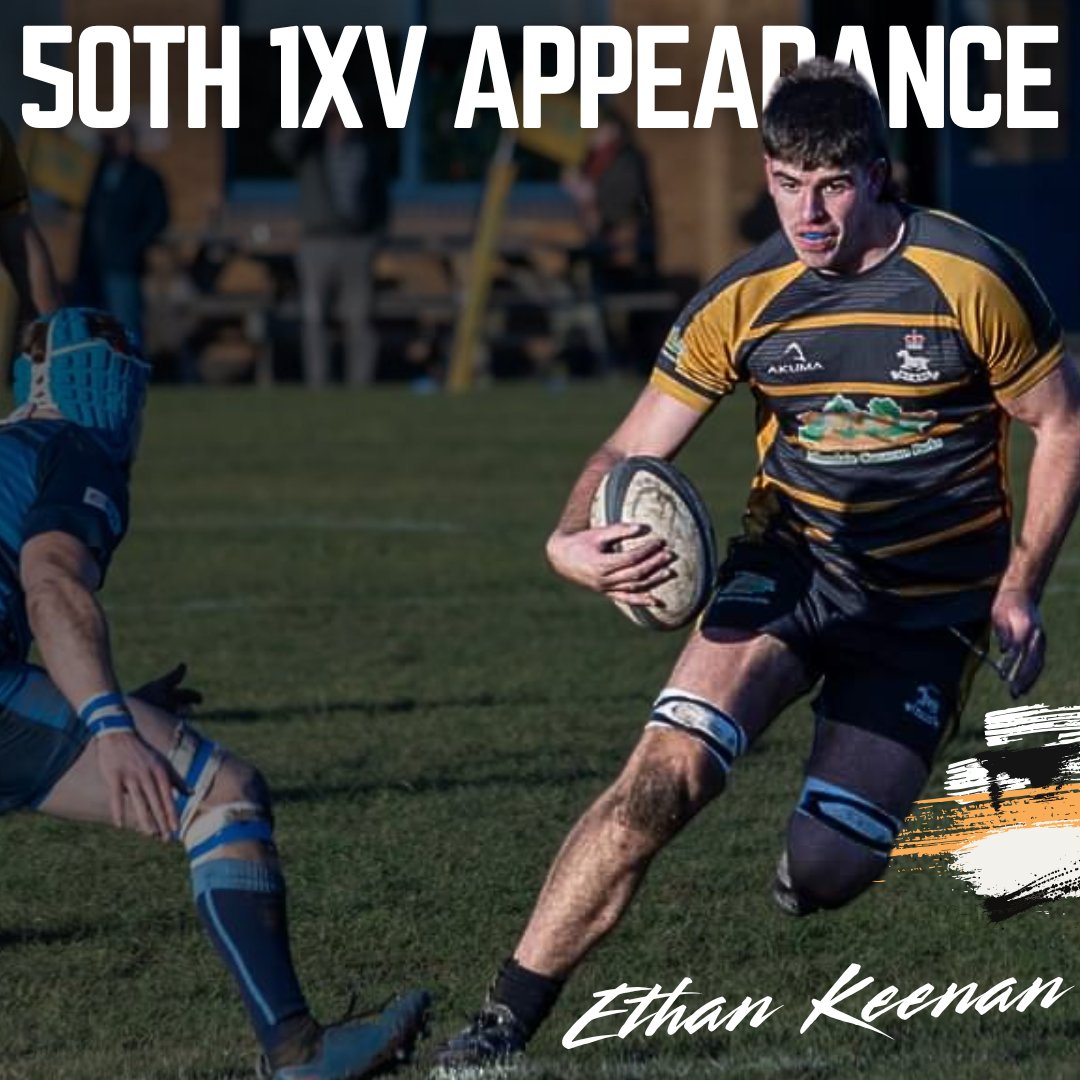50* for our No.8 powerhouse Ethan Keenan.

Another product of the KCRFC junior section, Ethan has been an athletic, steely figure for the 1XV for the best part of 3 seasons.

He'll bring the half century up this Saturday at home to Newcastle (Staffs).

#BecomeACarolian