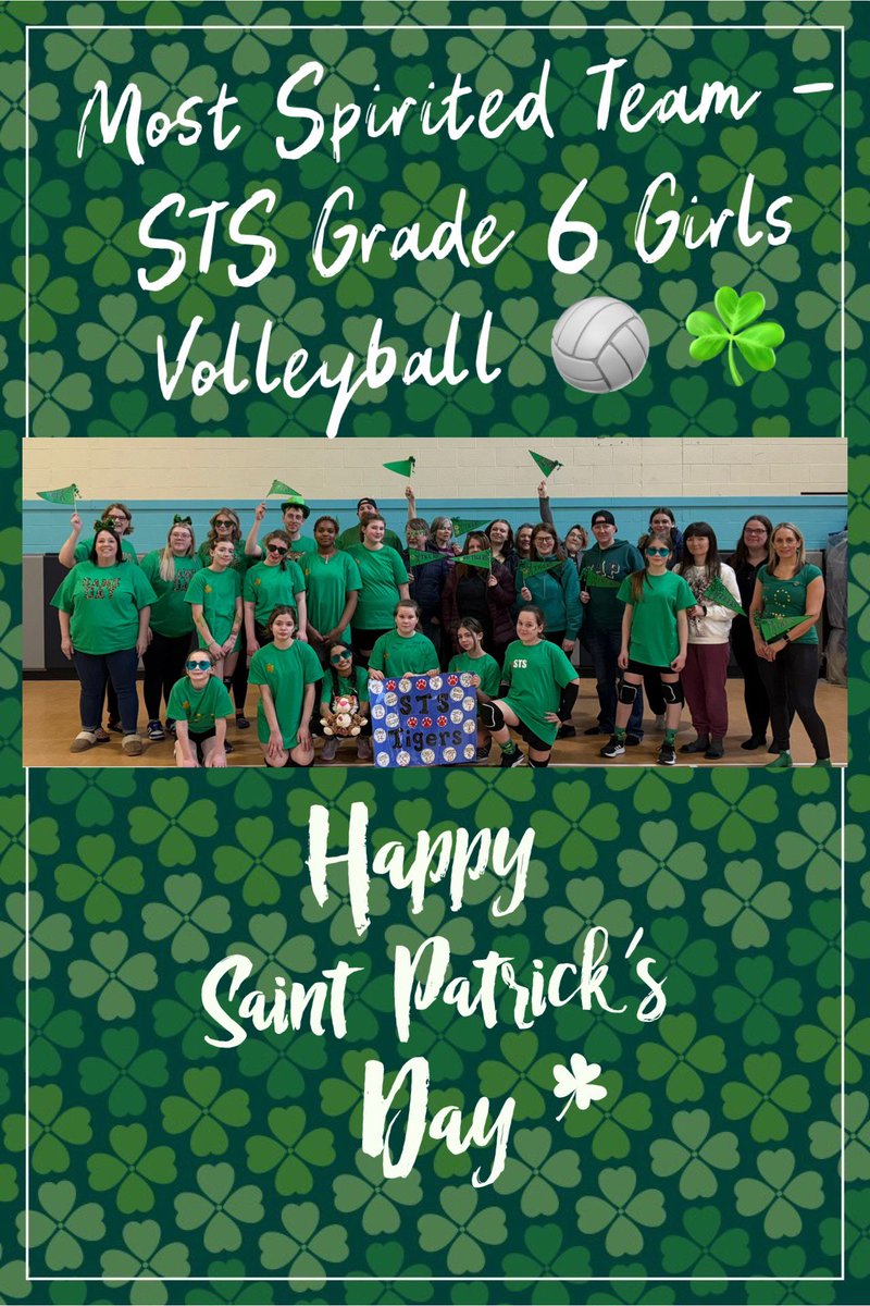 lorikelly@nlschools.ca (@lorikellynlesd1) on Twitter photo Guess who tied for
The Most Spirited Team Award?
We did!!!! 💚🏐☘️<a href="/StTeresasSchoo1/">St. Teresa's School</a>
#bettertogether
#STSVolleyball Guess who tied for
The Most Spirited Team Award?
We did!!!! 💚🏐☘️<a href="/StTeresasSchoo1/">St. Teresa's School</a>
#bettertogether
#STSVolleyball