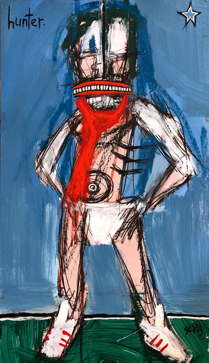 my latest "Hunter".  available directly from me at  new.sesow.com# #.  .