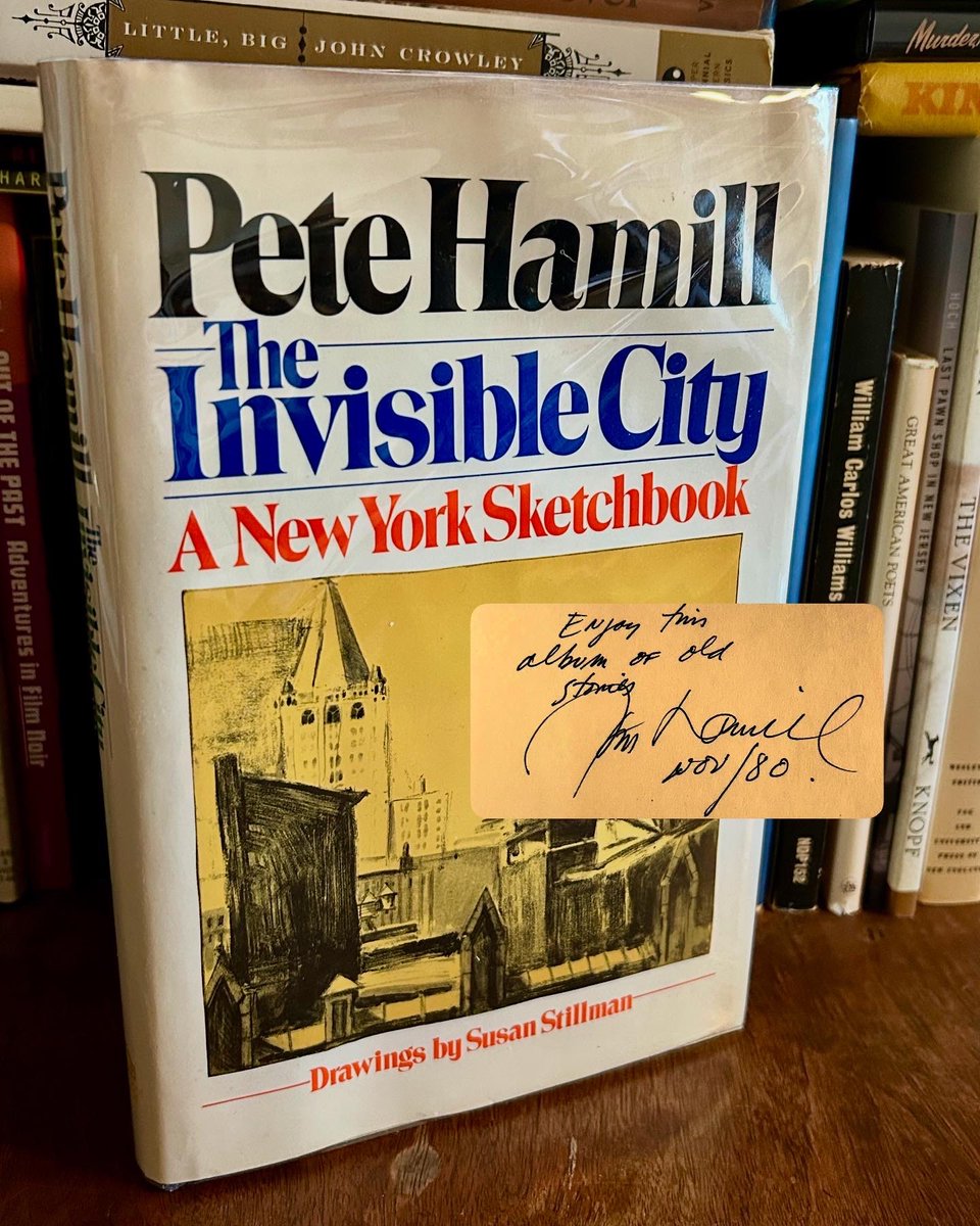 CraigAndrewDowd's tweet image. That was it. To be a rolling stone. In the romantic places of the earth. Ready for a fight, a frolic, or a feed. And since I was Irish, since I was Billy Hamill’s son, since I was from Brooklyn: a drink too.
PETE HAMILL, A Drinking Life
#petehamill #adrinkinglife