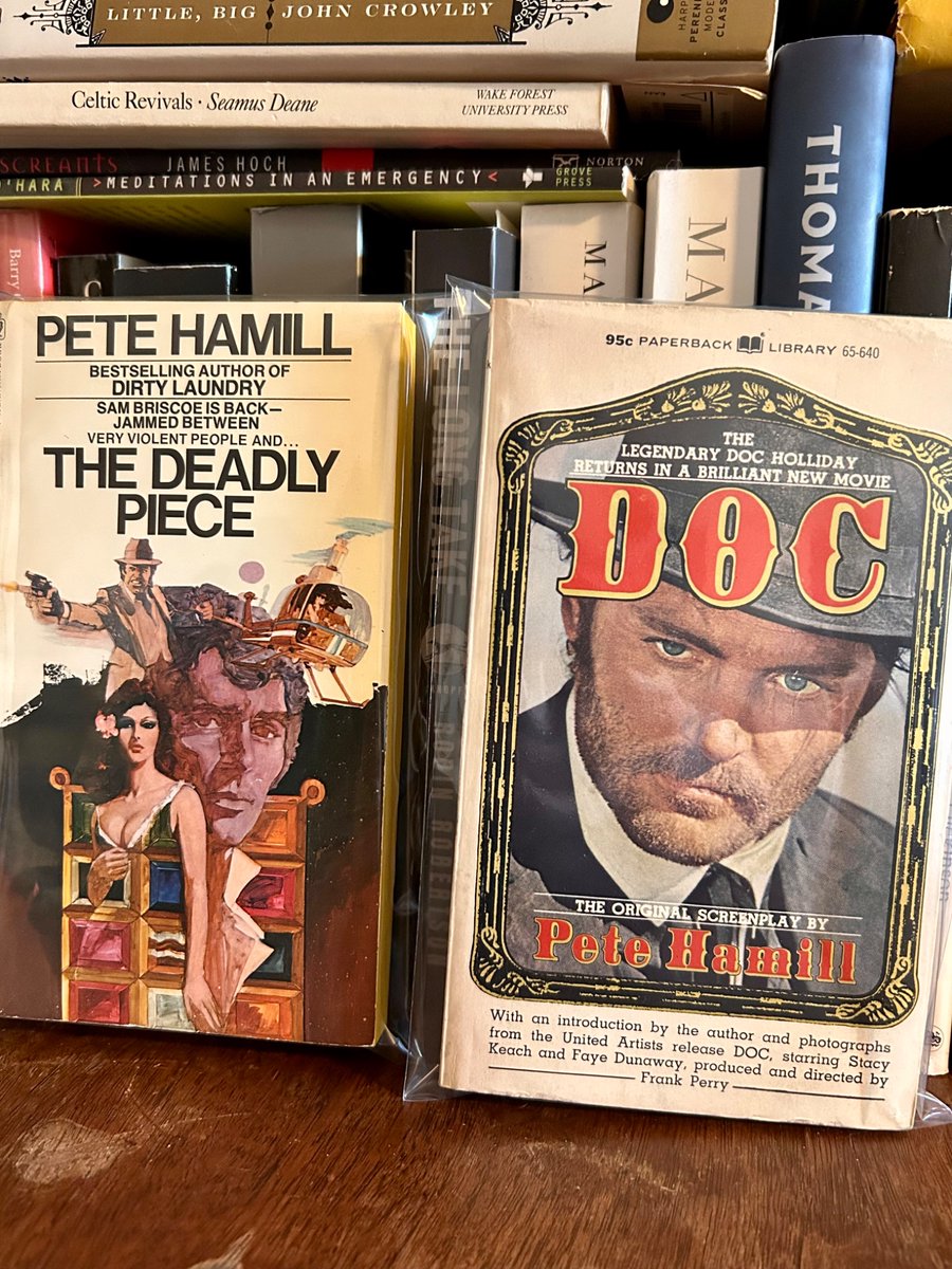 CraigAndrewDowd's tweet image. That was it. To be a rolling stone. In the romantic places of the earth. Ready for a fight, a frolic, or a feed. And since I was Irish, since I was Billy Hamill’s son, since I was from Brooklyn: a drink too.
PETE HAMILL, A Drinking Life
#petehamill #adrinkinglife