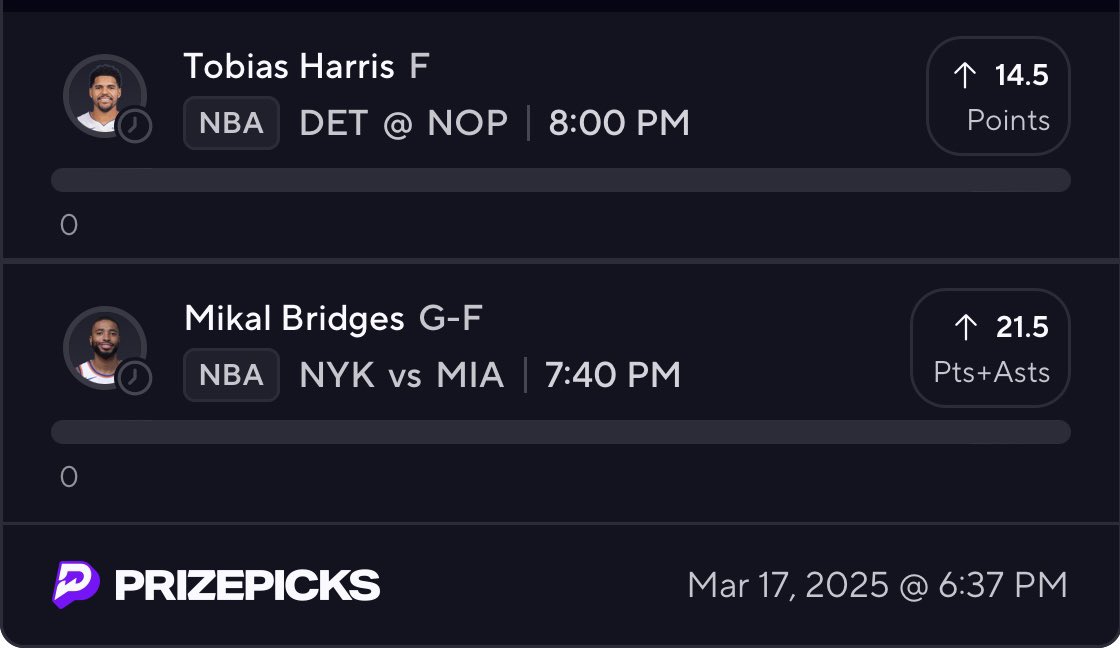 Lets Cash 💰 

#PrizePicks #PrizePicksNBA #PrizePicksToday #PrizePicksLocks #PlayerProps