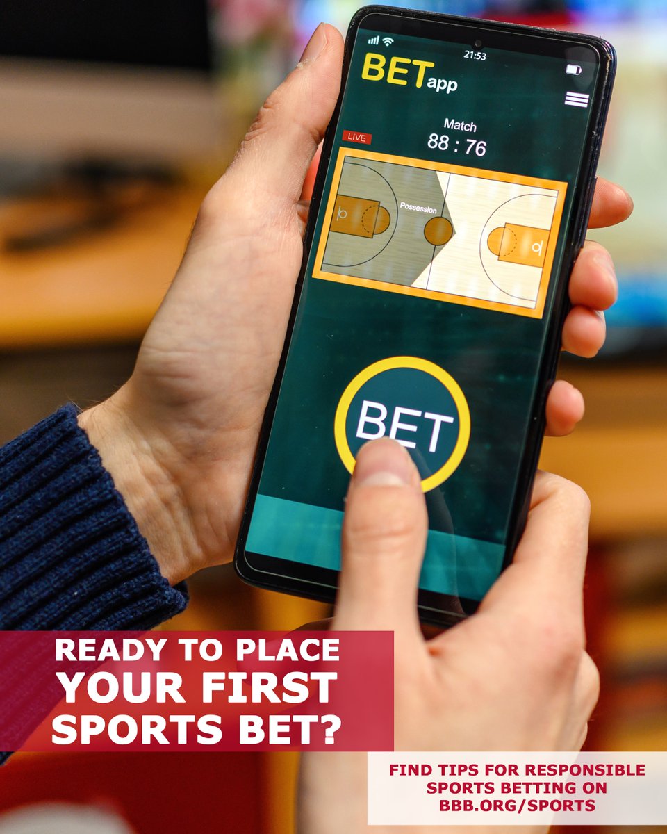 BBB_BC's tweet photo. If you’re new to sports betting, BBB has helpful tips to consider before placing your first bet, like understanding sports betting apps, reading the terms and conditions, and more.
Learn more at: https://t.co/vy8pwcw9Ab
#BBBTips #SportsBet #BettingApps #LearnMore https://t.co/nOznFTIZtj