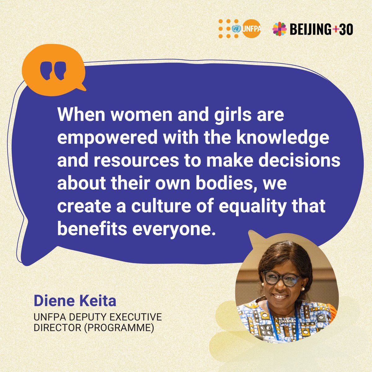UNFPA (@unfpa) on Twitter photo 💯 Yes <a href="/dienekeita/">Diene Keita</a>!
Amplifying the voices of young women and girls advocating for #GenderEquality is crucial to achieving rights and choices for all.
Share to stand in support of them!
#CSW69 #GlobalGoals 💯 Yes <a href="/dienekeita/">Diene Keita</a>!
Amplifying the voices of young women and girls advocating for #GenderEquality is crucial to achieving rights and choices for all.
Share to stand in support of them!
#CSW69 #GlobalGoals