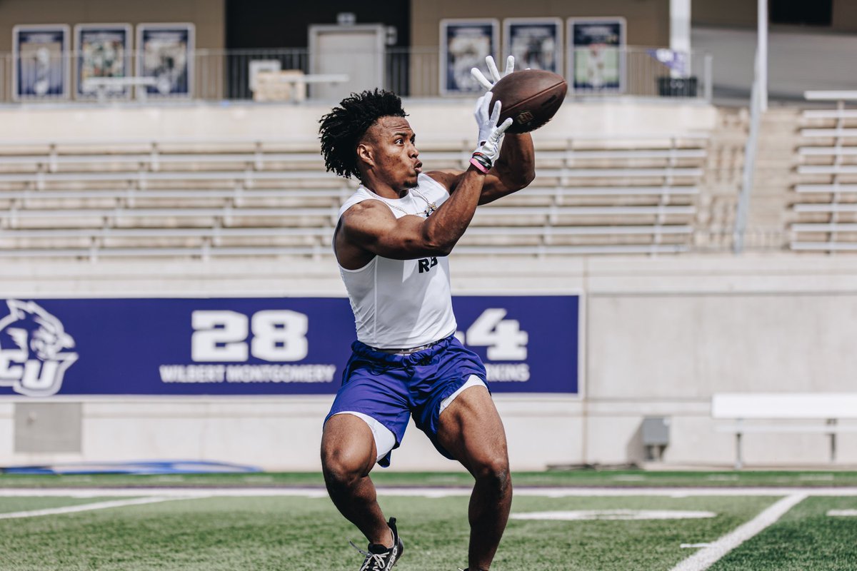 ACUFootball's tweet photo. Pro Day Compelete✅

#CDT | #GoWildcats https://t.co/QMUS6AdHfq