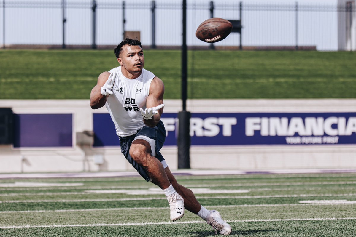 ACUFootball's tweet photo. Pro Day Compelete✅

#CDT | #GoWildcats https://t.co/QMUS6AdHfq