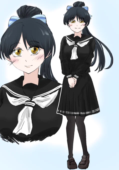 Liella!で黒セーラーなら恋ちゃんやなぁ、四季メイもアリ 