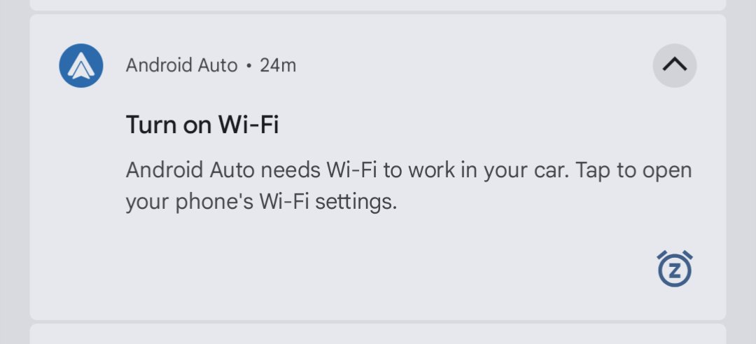 vibhurishi's tweet image. Anyone know why @android #androidauto needs WiFi for the car ? It is not happy with just the bluetooth being on.
