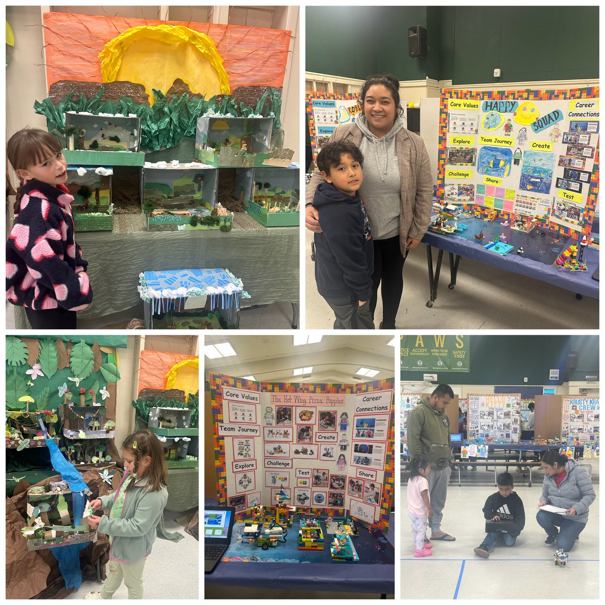 Tonight’s Open House was a showcase of student creativity! From impressive LEGO Education builds to coding projects and literacy skills, our students are shining bright. So proud of their hard work and innovation! 

💚🐻🤩
<a href="/LCortezGUSD/">Laura Cortez</a> <a href="/krisvasquez75/">Kristine Vasquez</a>