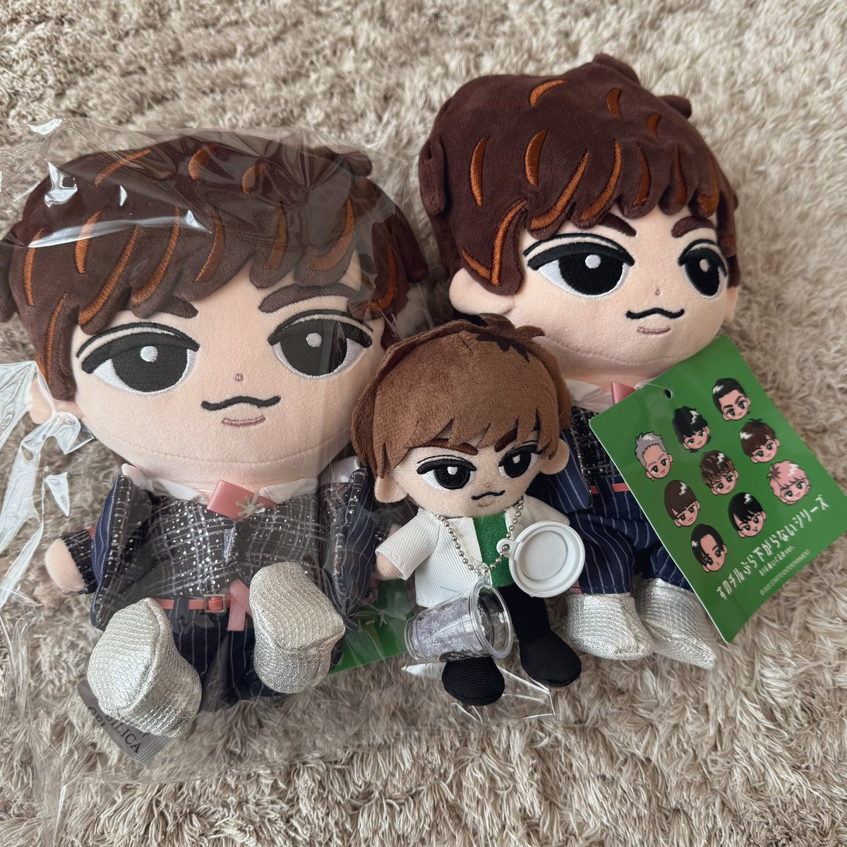 すのチル BIGぬいぐるみ届いた〜❕ 服はファスナーが付いてて脱がせる