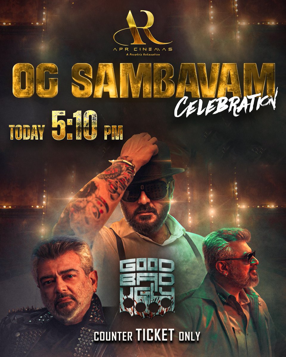 #OGSambavam #aprcinemas