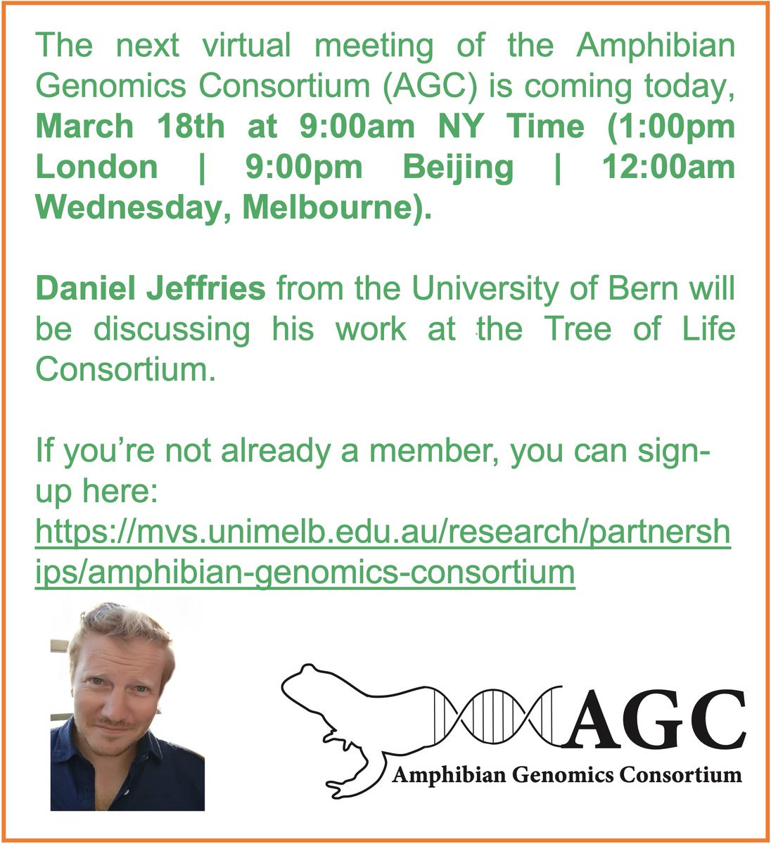 TAKosch's tweet image. Please join the upcoming AGC meeting to learn more about the Tree of Sex Consortium from Daniel Jeffries @Dan_Jeffries
👉 Join here: mvs.unimelb.edu.au/research/partn…