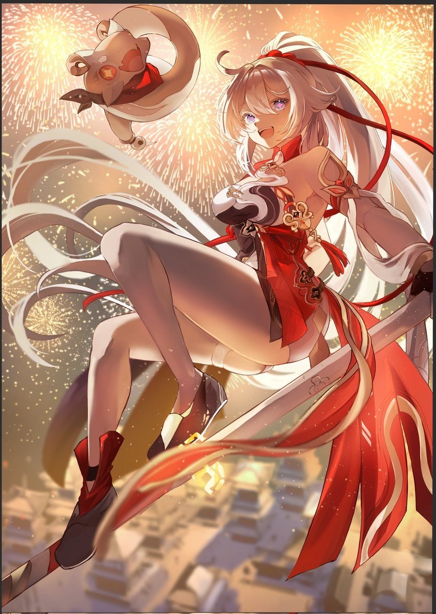 HonkaiImpact3rd's tweet photo. "Rice Cake, look! The fireworks up high are so beautiful!"
Kudos to Captain @mofumanju  for the amazing fanwork!

#HI3Reunion
#WithKiana 
#Kiana 
#HonkaiImpact3rd https://t.co/nvBF69evxb