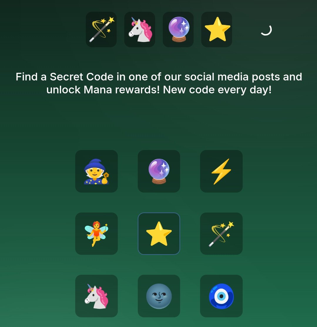 GO1PAWSED's tweet photo. ๐
Date : 18th March 2025
๐งโ๐ป Daily Combo Cards for Projects :
๐งช Spell Wallet : Combo Cards
๐งโ๐ป Position : 6 - 7 - 2 - 5
#spellwallet #spellwalletcombo #spell #spellcombo #dailycombo #combocards #spellwalletcode https://t.co/fI09IKLgC8
