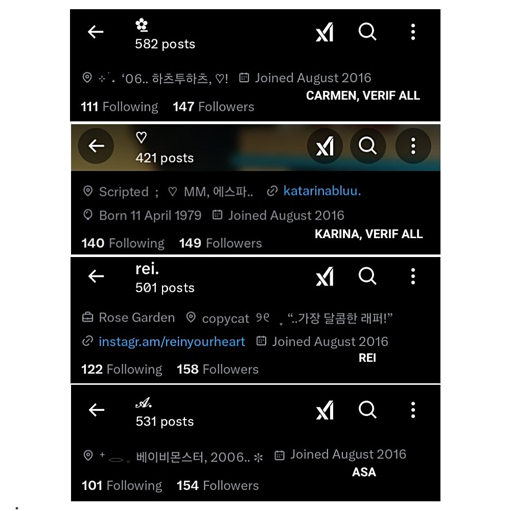 svjun's tweet image. WTS AKUN ACC RP SELFOL SELFOLL.

ㅤᅠPRICE. 💸  2xk  /  each  { #zonauang }

- Bekas dimainin sendiri
- Timeline rapi, udah ada upchar manual cantik cantikk
- Go green, masuk mentab non moots
- HANYA UNTUK RP. Gakk boleh dirombak jadi akun open BO, BA, CA, PA, dll. yaa!
ㅤᅠㅤ