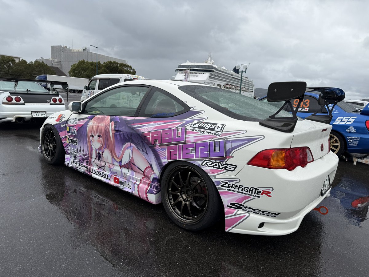 Imamu26739's tweet photo. ITASHA WEEK SASEBO 2025

雨で全台撮れてません
編集も時間が無くて出来ていません💦

2日目はKUMAsan（@kumachaso_zn6 ）
が撮ってくれました(ﾉ_ _)ﾉ

DAY1
https://t.co/IOVWX2xWF8

DAY2
https://t.co/NjaHiP2dFZ

#ITASHAWEEK2025
#ITASHAWEEK https://t.co/5tr0BEVDWE