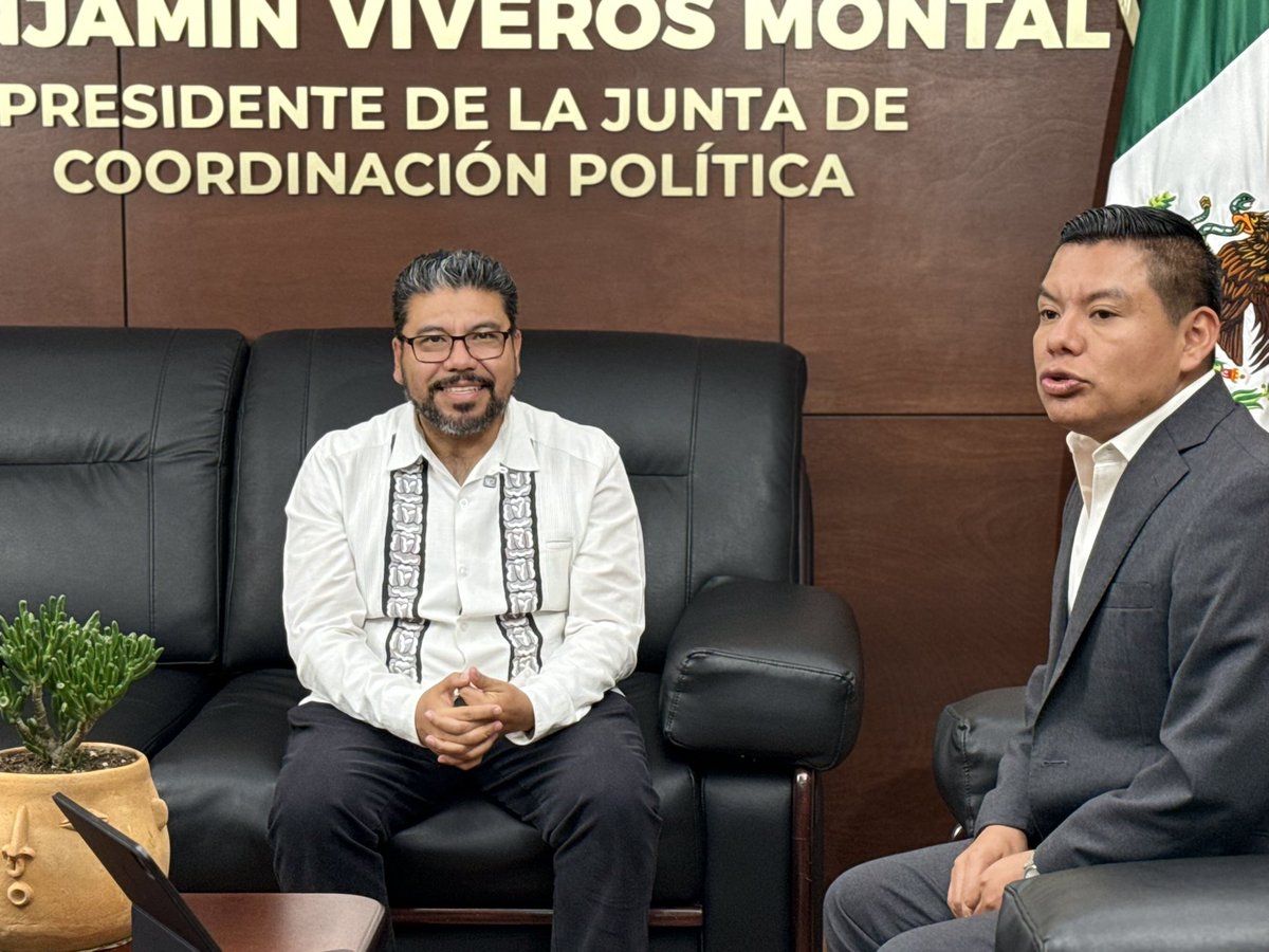 geovanyvasquez's tweet image. Esta noche visitamos a nuestro amigo el diputado, @BenjaViverosOax, donde dialogamos sobre la #ReformaalPoderJudicial.