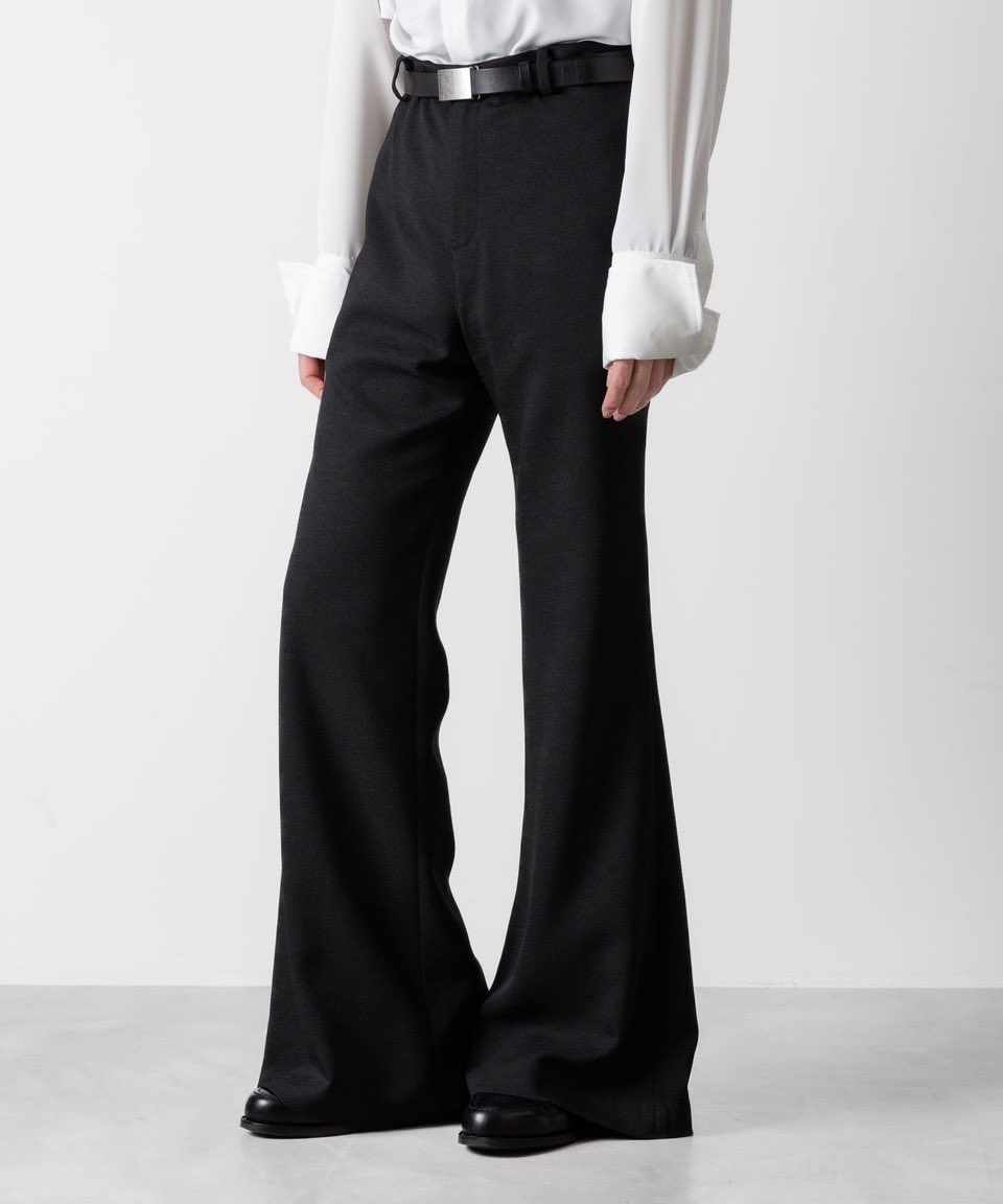 SLUB TWEED FLAIR PANTS 46 ato アトウ　25SS ato AOYAMA / アトウ 青山店 on X: 