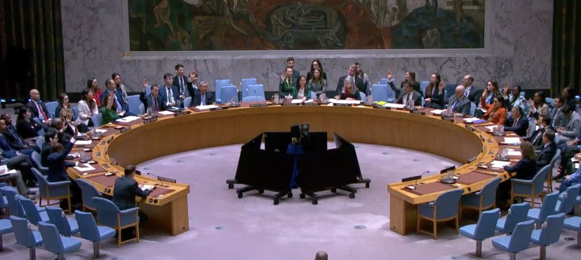#UNAMA
(#UNSC Adoption, 2025.03.17.)

The Republic of Korea 🇰🇷, together with fellow Council Members, presented and adopted UNSC resolution 2777 (2025) on UNAMA mandate renewal as a "presidential text." 

We especially welcome the update in the preambular section of this
