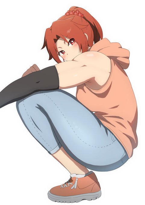 ぼちぼち暖かい日が増えてきたので
ラフ目な服装のあいかちゃん☀️ 