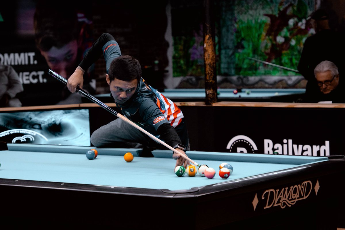 xpoolsports's tweet image. LEE VAN IS FIRING! After day 1, Morra trails 8-2 🧐 Get the replay of day 1, and the final two days for only $19 at xpool.live #billiards #onePocket