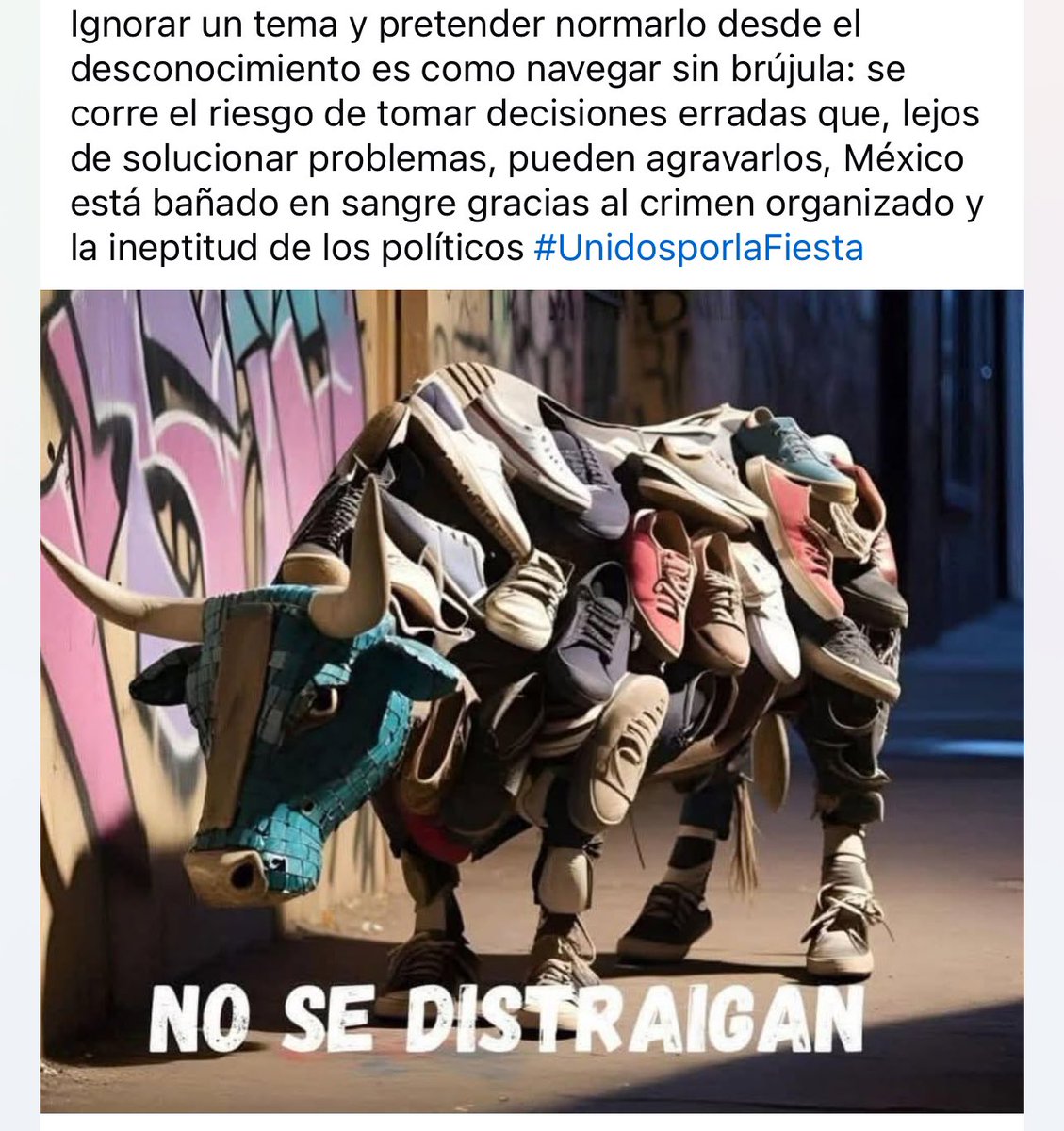 #UnidosporlaFiesta