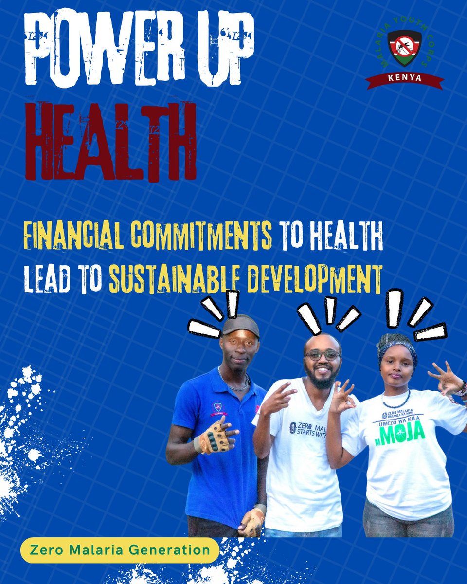 MalariaYouthKE's tweet photo. Power up health,power up the next generation
At KeMYC,we empower youths to fight malaria through awareness, advocacy, &amp; community action.Every step brings us closer to a #ZeroMalariaGeneration.
#ZeroMalariaYouthKE #PowerUpHealth 
@gavi_csos @GlobalFund  @Amref_Kenya 
@ALMA_2030 https://t.co/Lq1GcpaMC9