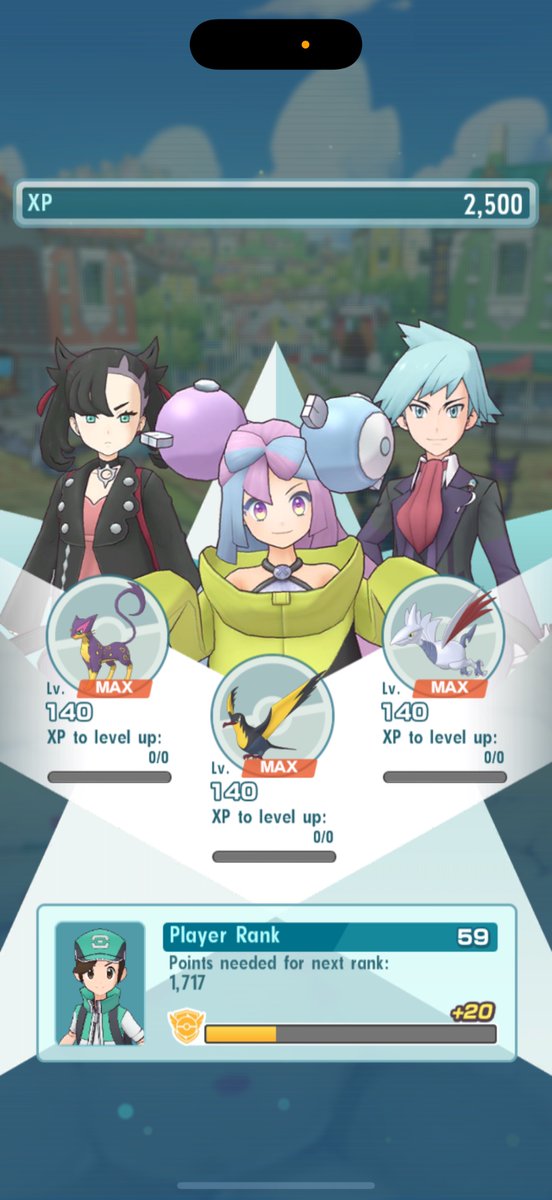 Cyclopane's tweet image. It’d be awesome to be one of the winners of a Pokémon TCG: Arc Suit Sync Pairs Playmat! Here’s my entry—this battle was a breeze with these three new sync pairs on my team! #ArcSuitPlaymat #PokemonMasters #PokemonTCG