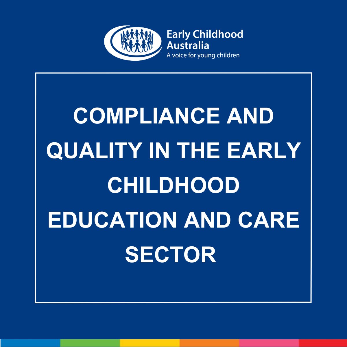 The <a href="/abcnews/">ABC News</a> #FourCorners investigation raised serious concerns about compliance in parts of the early childhood sector. Every child deserves safe, high-quality education and care.
 Read our full media release here: bit.ly/4iQHvK4

#ChildSafety #QualityECEC