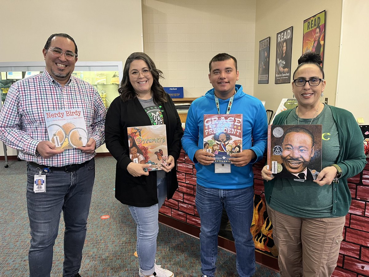 Martin Library 💥Luchadora Librarian (@nisdmartinlib) on Twitter photo It was a marvelous Monday, kicking off our return from Spring Break in style! We continue to celebrate National Reading Month with @noveleffect Read Across America! A huge shoutout to our amazing guest readers! @CGibson236 <a href="/NISDLib/">NISDLibraryServices</a> <a href="/JessMontferrand/">Jessica Palomares</a> <a href="/NISDmartin/">Jim G. Martin ES</a> It was a marvelous Monday, kicking off our return from Spring Break in style! We continue to celebrate National Reading Month with @noveleffect Read Across America! A huge shoutout to our amazing guest readers! @CGibson236 <a href="/NISDLib/">NISDLibraryServices</a> <a href="/JessMontferrand/">Jessica Palomares</a> <a href="/NISDmartin/">Jim G. Martin ES</a>