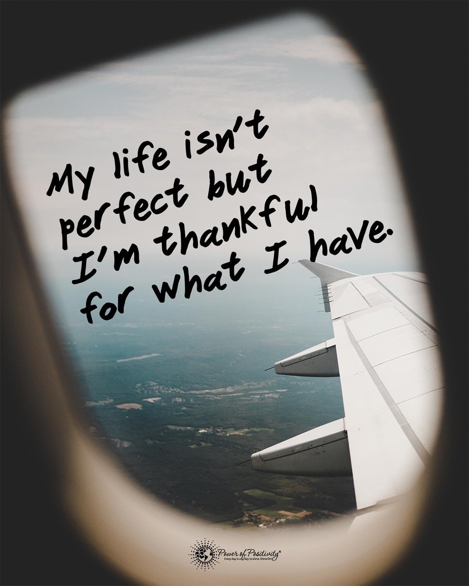 I'm thankful for what I have. 🙏💖