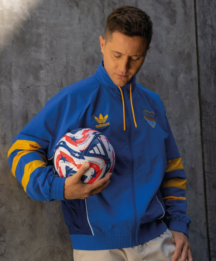 la12tuittera's tweet photo. 🆕Ander #Herrera con la nueva CAMPERA RETRO de #Boca. https://t.co/NcrtiA1TPO