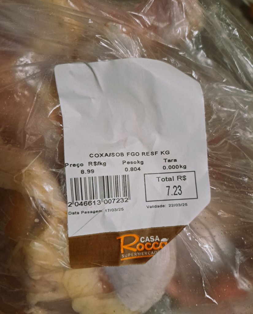 Olha a superinflação aí, fui no mercado comprar sobrecoxa de frango e me assustei com o valor absurdo!!! Onde vamos parar?
(Contém ironia)