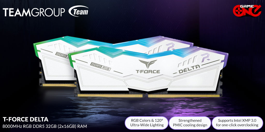 gameoneph's tweet image. Upgrade your rig with the T-Force Delta RGB DDR5 8000MHz CL38 White Desktop Memory.

🛒Shop Now: bit.ly/3IEYizO

#teamgroup #tforcedelta #desktopmemory #ram #pcperipherals #pcparts #pcuphrade #gameoneph