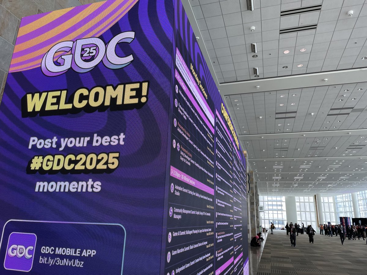 LanaRude's tweet image. San Francisco @Official_GDC #GameDevelopersConference