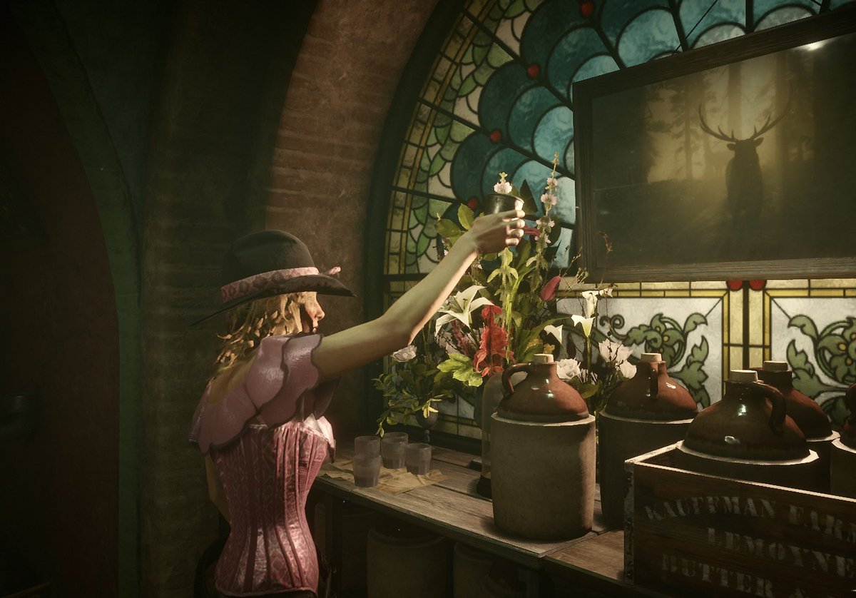 WheelerRawsonCo's tweet photo. 🚨‼️CALLING ALL MOONSHINERS ‼️🚨

Thinking about sprucing up your Moonshine Shack❓
Now’s the perfect time…….

Logging in before March 31 will see you rewarded with the
DAWN ELK &amp; NATURALIST PHOTOGRAPHS 

#RedDeadOnline #MoonShiner #RockstarGames https://t.co/b1cZeB1aa8