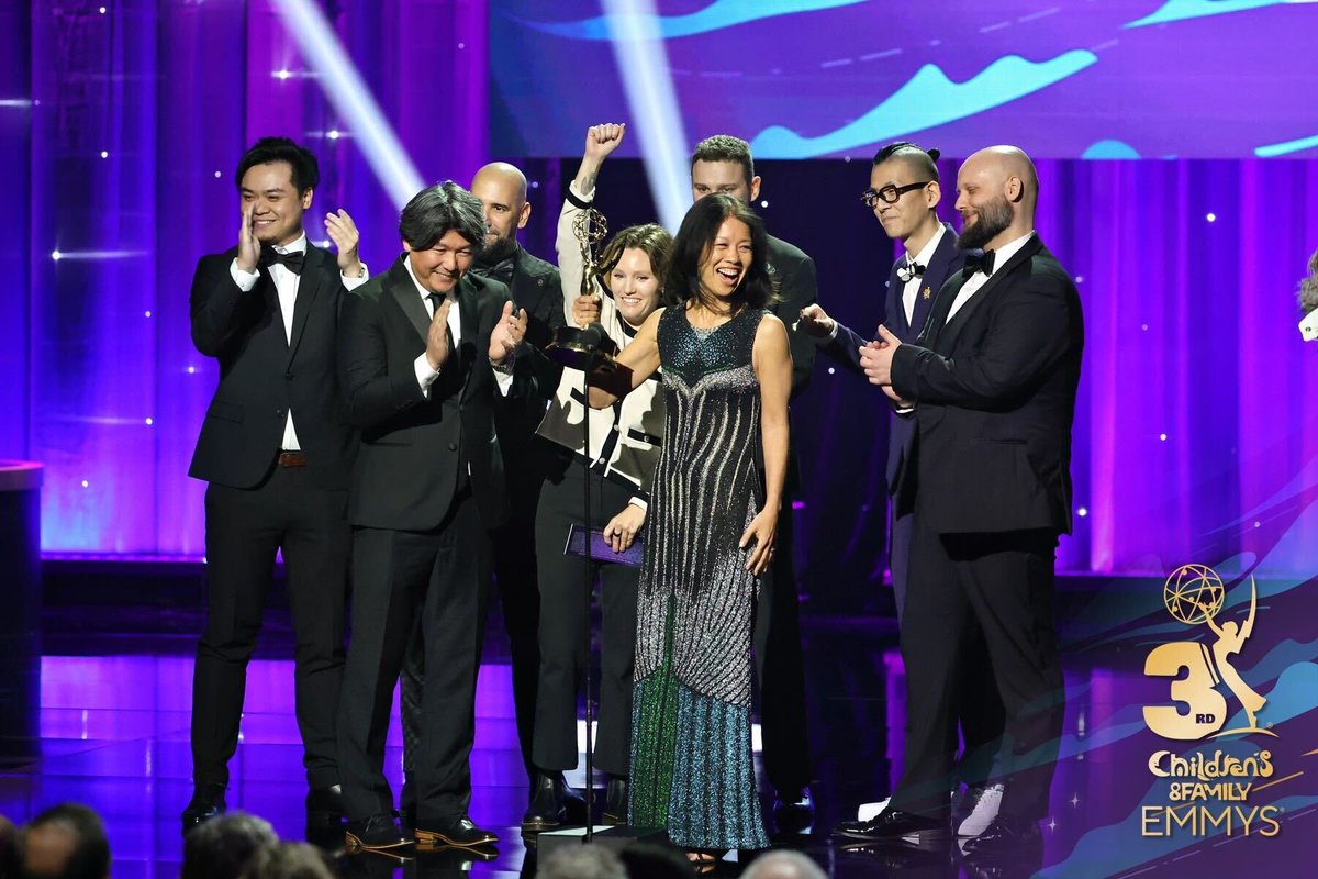 imaginaryforces's tweet image. Divine news for the Demigods! Our title design for @PercySeries on @DisneyPlus won Outstanding Show Open at the Children’s & Family Emmy Awards! Huge congrats to our incredible team, a big thank you to @TheEmmys and a round of applause to all of the nominees! #IFcreates⚡️🏛️