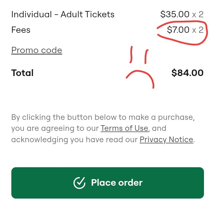 STL From Above (@stl_from_above) on Twitter photo I really wish <a href="/stlCITYsc/">St Louis CITY SC</a> could use some local service for ticketing that ISN'T SeatGeek. $7/ticket fees on a watch party ticket?!? GTFO we decided not to go since it was gonna be half the price of a ticket in fees.
#AllForCITY I really wish <a href="/stlCITYsc/">St Louis CITY SC</a> could use some local service for ticketing that ISN'T SeatGeek. $7/ticket fees on a watch party ticket?!? GTFO we decided not to go since it was gonna be half the price of a ticket in fees.
#AllForCITY
