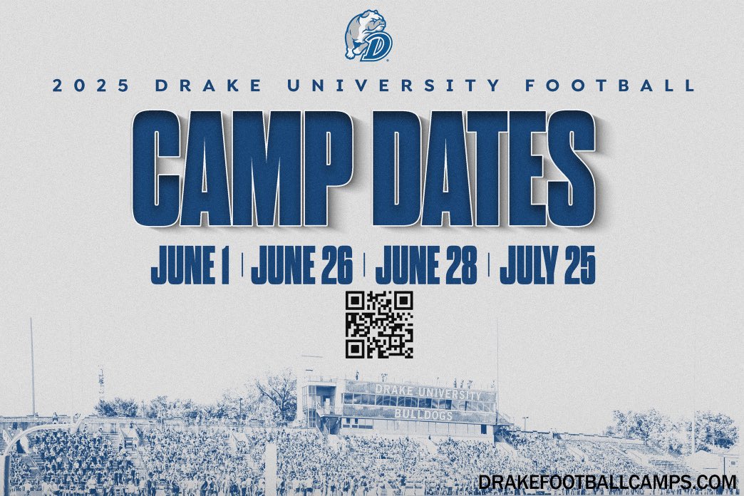 Thank you for the invite <a href="/DrakeBulldogsFB/">Drake Football</a> <a href="/joe_evans7/">Joe Evans</a> <a href="/Coach_VasquezAJ/">A.J. Vasquez</a>