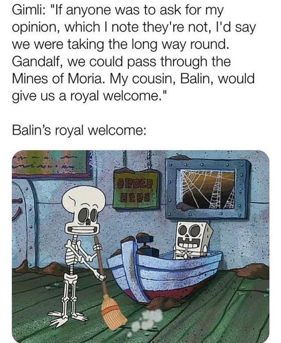 Lord of the Rings Memes (@thelotrmemes) on Twitter photo 