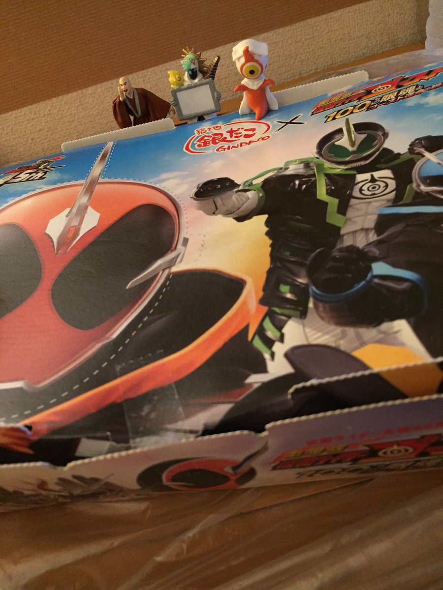 「まぁ、いろいろ言ってるけど好きだよゴーストw#仮面ライダーゴースト 」|鼬家📚4/9静コミA17のイラスト