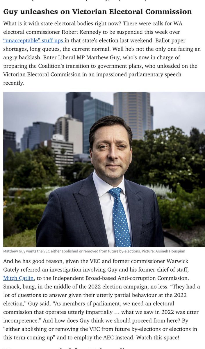 LyndaFrench19's tweet photo. It seems #MatthewGuy #VicLibs has a vendetta against #VEC after they referred him to Anti #Corruption Commission #springst #elections

https://t.co/3BwHxdAytU

https://t.co/LASVOkLJu5 https://t.co/W93IYK89II