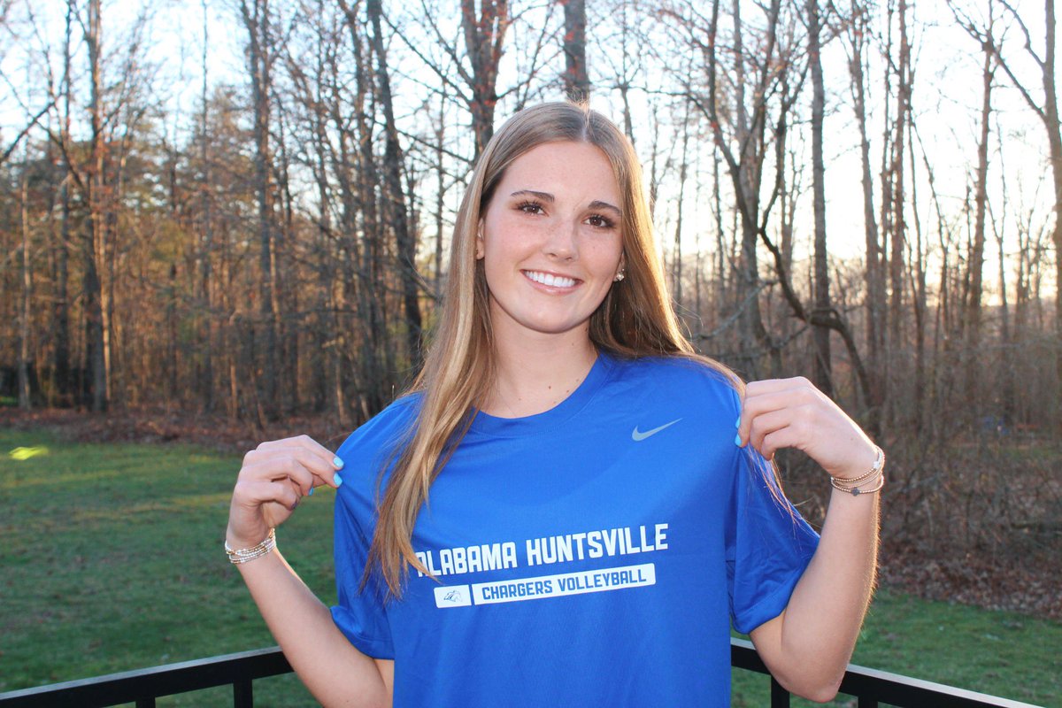 Carlee Lowry (@carleelowry1) on Twitter photo Super excited to announce my commitment to continue my education and volleyball career at The University of Alabama Huntsville. So thankful for this opportunity and Go Chargers!!💙💙 <a href="/UAHVolleyball/">UAH Volleyball</a> Super excited to announce my commitment to continue my education and volleyball career at The University of Alabama Huntsville. So thankful for this opportunity and Go Chargers!!💙💙 <a href="/UAHVolleyball/">UAH Volleyball</a>