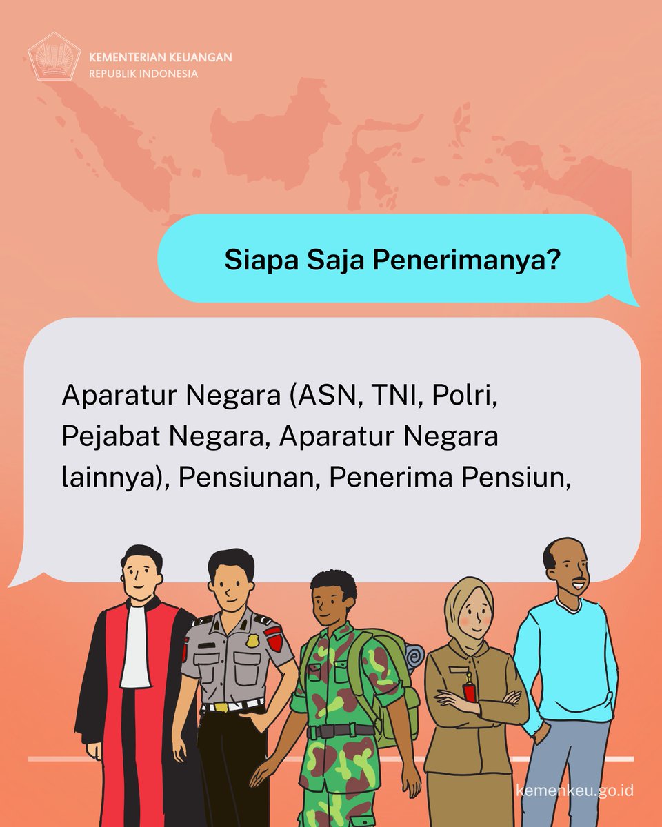 kppbctasik's tweet photo. Kabar baik yang ditunggu-tunggu!

THR dan gaji ke-13 akan diberikan pada 9,4 juta aparatur negara di pusat maupun daerah, termasuk Pegawai Negeri Sipil (PNS), Pegawai Pemerintah dengan Perjanjian Kerja (P3K), TNI, Polri, Hakim, dan Pensiunan.
#beacukaimakinbaik
#beacukai https://t.co/iFeB8Qej98