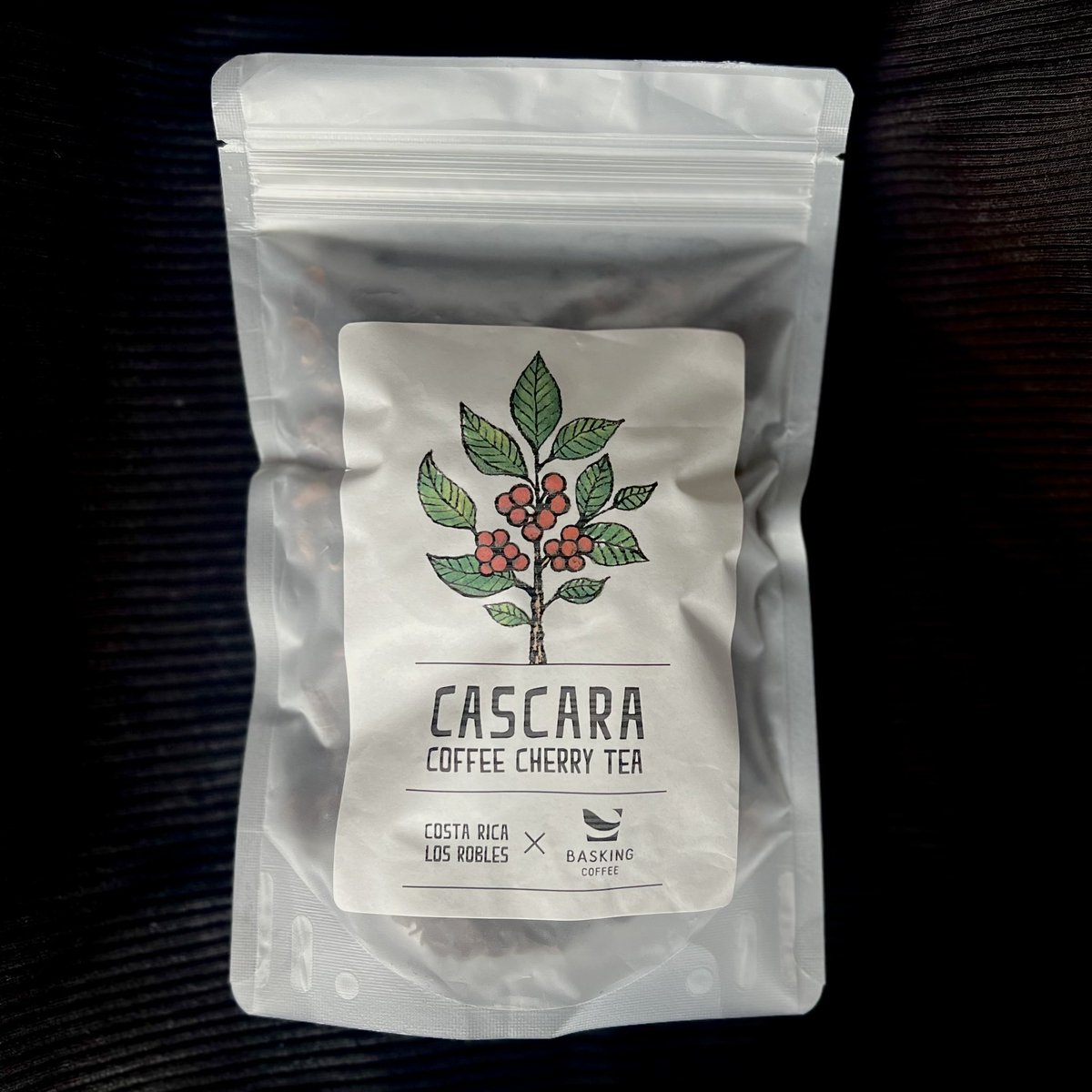 Today's Coffee 
(COFFEE CHERRY TEA)
COSTA RICA🇨🇷LOS ROBLES
CASCARA
#BASKINGCOFFEE
